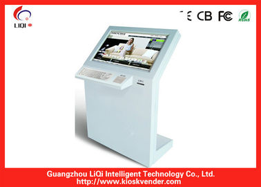 Elegancki automat Kiosk podpisu cyfrowego dla centrum handlowego